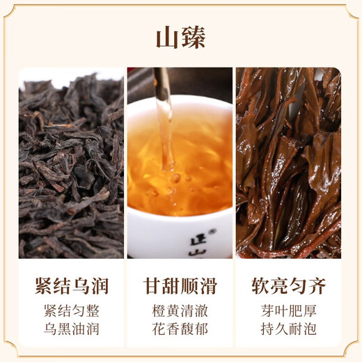 Zhengshantang Combination Tea Wuyishan Zhengshan Xiaozhong Black Tea Special 25g Box Flavor Trial Collection Tasting Package