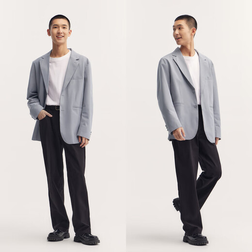 Semir suit jacket men's autumn solid color casual urban versatile commuter men's suit 107624111101