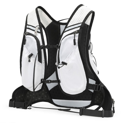 Imagen de águila (inoxto al aire libre) Carrera a campo traviesa y bolsas de agua de senderismo al aire libre de ultra ligera bolsa impermeable Bolsa de montañismo 12L Mochila para hombres y mujeres 12L White (solo mochila)