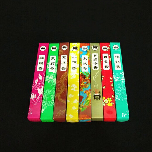 Gucheng Gucheng Fragrance Industry single-strand sandalwood incense floral rose jasmine incense hundred flowers ambergris osmanthus fragrance purifies the air single-strand ambergris