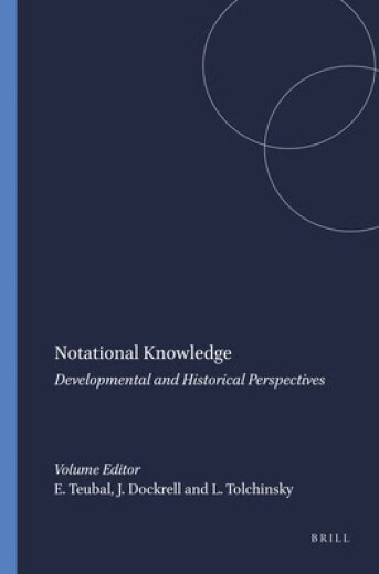 Buch Notational Wissen: Entwicklungs- und historische Perspektiven Symbolwissen: Entwicklungs- und historische Perspektiven: 9789