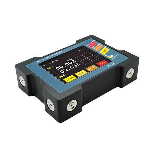 Ji Litian DMI820 digital display inclinometer high-precision measurement mode switchable strong magnetic installation single and dual-axis angle water DMI820 dual-axis