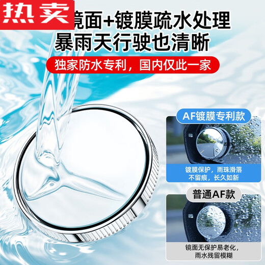 Zuimi Deutsch importiert Qualität Auto Rückspiegel kleiner runder Spiegel 360 Grad Rückkehrspiegel Blindpot Auxiliary Spiegel Reflektor Ultra-Clear-Modell [Perle White 2 Pakete] Nano-Saugbecher-Trag 3