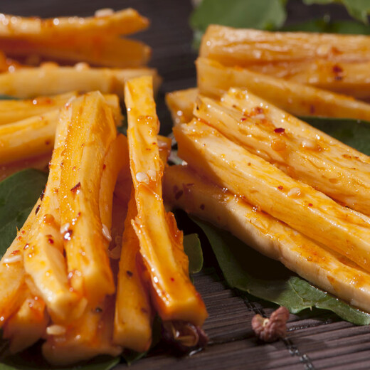 星华源 牛板筋内蒙古特产 牛肉熟食休闲零食即食牛肉小吃独立包装500g 香辣味500g