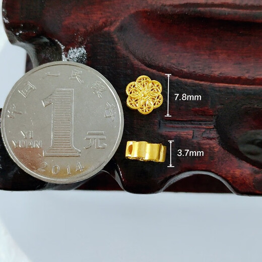 Gold Xiaoxiu Gold Bracelet Women's Football Gold 999 Fuman Lotus Bracelet Six-Phase Flower Transport Beads Ancient Method Inheritance Wedding Gifts 10g, Fuman Lotus Bracelet [More Refund and Refill]