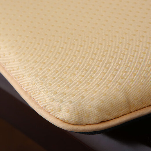 Lanshu ancient rhyme modern Chinese chair cushion cushion embroidered dining chair cushion non-slip tea chair washer chair cushion winter cushion can be customized light basket color medium size 42X45cm