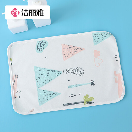 Grace baby puro algodón orina separador almohadilla lavable impermeable y transpirable para bebés tía almohadilla de la almohadilla de la almohadilla 45*30 cm