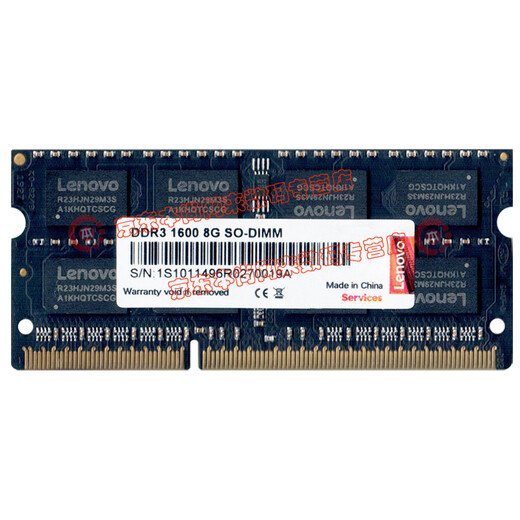 Lenovo (Lenovo) DDR3 PC3 PC3L third generation notebook all-in-one computer memory module suitable for Lenovo, Dell, Asus, HP, Alienware, Acer, Apple, Shenzhou Mechanic, etc. Notebook memory DDR3 1600 8G