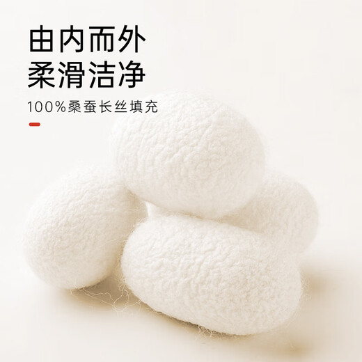 Jin Jiying Mulberry Seide Quilt reines Baumwoll handgefertigtes Maulbeer -Seidenwurm -Seiden -Quilt Feder- und Herbst -Quilt -Winter -Quilt, reines Seidengewicht 1500 g, temperaturgesteuerte Maulbeer -Seiden -Quilt 220*240 cm, Gewicht etwa 5,4 Jin [Jin gleich 0,5 kg]