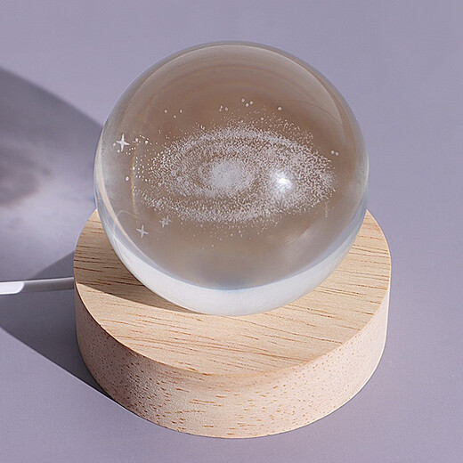 
Extreme space Night light ornaments Crystal ball planet light Birthday gift Children's bedroom atmosphere lamp desktop ornaments