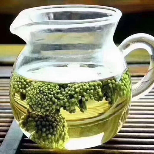 Jianyi Nian Panax Notoginseng Flower Tea, producido por los agricultores, Yunnan Wenshan seleccionó flores especiales de cuatro años sin secado de azufre ahumado, flores de cuatro años 500 g