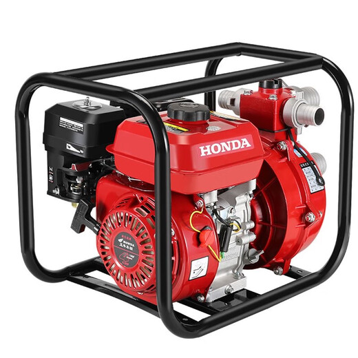 Honda imported Wuyang Honda water pump four-stroke gasoline water pump agricultural high-pressure irrigation household small high-lift pump high-explosion double impeller 2 inches 3 meters in 50 meters out