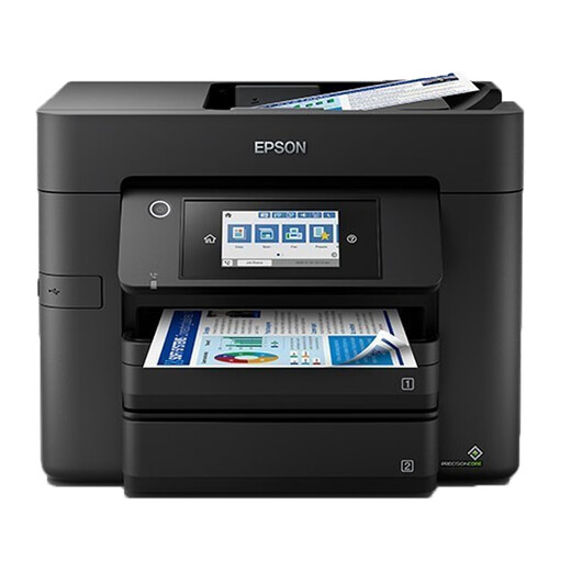 爱普生（EPSON）打印机WF-4838 喷墨打印机A4彩色多功能一体机 自动双面打印/复印/扫描/传真一体机企业业务