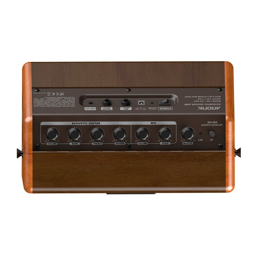 Anoma Anoma portable folk electric acoustic guitar speaker ukulele outdoor Bluetooth charging playing and singing audio AG15A AG26A + gift + microphone + microphone stand + audio stand