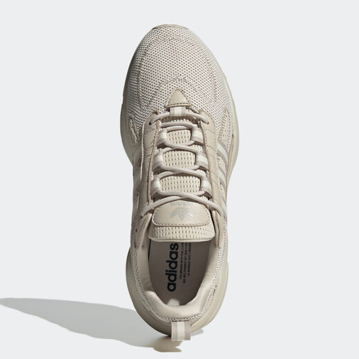 阿迪达斯 （adidas）三叶草男鞋女鞋夏季运动鞋网面透气跑步鞋复古老爹鞋休闲鞋JQ3927 JS3027/米灰 38.5