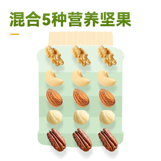 Wollong Daily Pure Nuts Nuts Bocadillos tostados Oficina de nutrición saludable Package de regalos Regalos Grupo Compra Pure Nuts 3 latas Combinación Pack 1050g