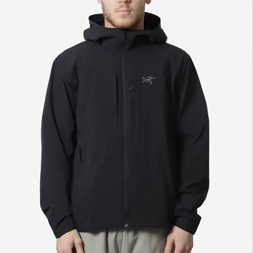 Archaeopteryx (Arc'teryx) Chaqueta de concha suave gamma con capucha liviana para hombres al aire libre, a prueba de viento, la chaqueta con capucha transpirable x9196 24 estilos livianos L livianos L