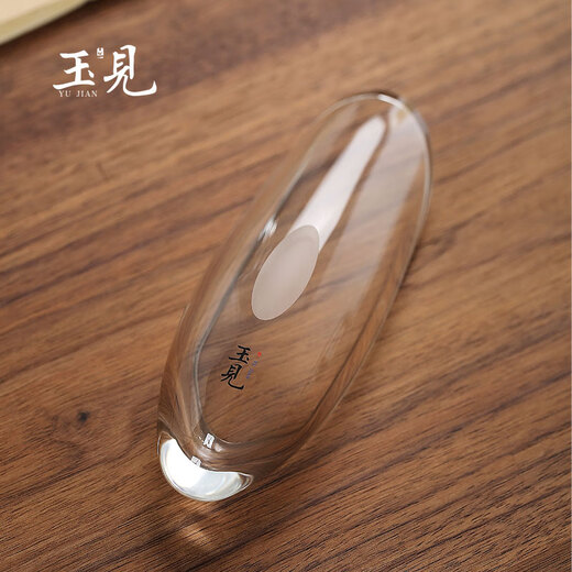 Peking University Shi Yujian Heat-resistant Glass Tea Household Teaspoon Kung Fu Tea Accessories Zen Tea Ceremony Spare Parts Teaspoon Tea Dial Yujian Tea
