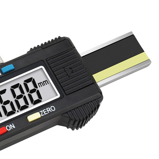 Three-quantity digital display area difference gauge, high-precision 0.01mm area difference ruler, vernier breakage gauge, high and low caliper section difference ruler JD144 area difference ruler 0-30mm