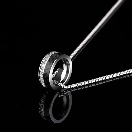 MZMZ platinum necklace men's pt950 platinum accessories ring hip-hop pendant Valentine's Day birthday gift for girlfriend jewelry light luxury model - trendy fashion necklace