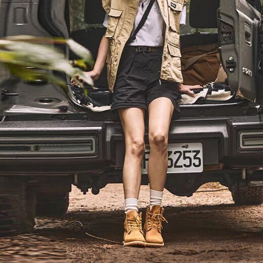 添柏岚（Timberland）防水天伯伦踢不烂头层牛皮大黄靴男女情侣款潮流马丁靴高帮鞋 101 10061W小麦色男靴 40