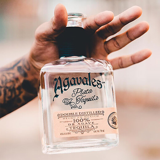 阿卡维拉斯洋酒龙舌兰 tequila 龙舌兰酒 调酒基酒 阿卡维拉斯银标 plata 750mL 1瓶