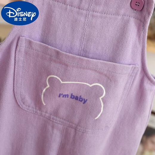 Disney Girls Everly Cotton Pure Cotton Baby Spring y Autumn Ropa 2024 NUEVO ALLO DE NIÑOS Pantalones de ropa para niños de niños