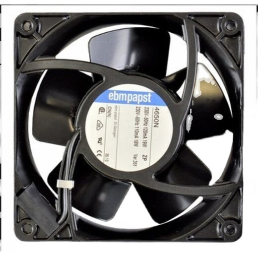 4650n Ventilador alemán 4656N 4 pulgadas 12038 AC220V Resistencia de alta temperatura Todo el ventilador de disipación de calor de metal 4650N-465/A02