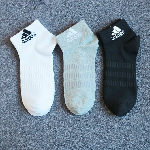 Adidas offizielle Socken Männer Socken Frauen Socken Frühling Neue Sportsocken Drei Paar atmungsaktiv