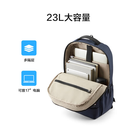 American Travel Gepäck Computerbeutel Travel Rucksack Business Pendler Rucksack 17-Zoll-Computer tragbarer NJ5 Grau Grün