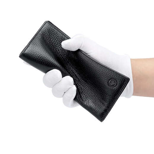 Mashalanti billetera billetera casual para hombres billetera multifuncional de monedas multifuncional gran capacidad embrague bolso de identificación para hombres bolso de identificación - regalo de cumpleaños para padre novio marido