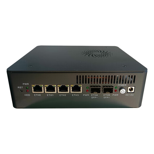 FISUSEN 12th generation 8505/i3-1215U/i5/i7-1365U 10G soft routing 4 ports 2.5G+20G optical port X86 routing wireless WIFI6 industrial computer 8505-ES version 16G+256G disk + 8A power supply