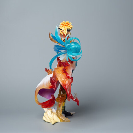 MAIER FEILE Naruto figure Uchiha Itachi Japanese game peripheral ornaments for boys' birthdays and children's Christmas gifts SY Namikaze Minato double-headed model (height about 26cm)