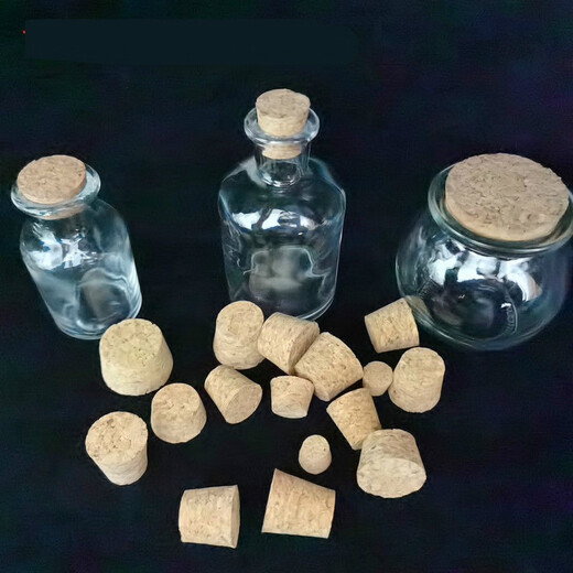 Oak stopper glass bottle stopper cork stopper tapered cork bottle stopper bottle cap wine stopper lid wine jar stopper wooden red wine wine cork universal stopper wishing bottle glass bottle 5 pcs 36*31*20