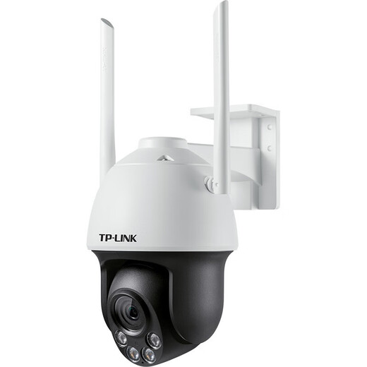 TP-LINK dual-band 5G wireless WIFI surveillance camera 4K high-definition home outdoor waterproof 360-degree panoramic rotary ball machine network monitor TL-IPC683-AEZ+ power off battery power supply Standard without memory card cannot store playback video plug-in and connect to router wifi or plug-in