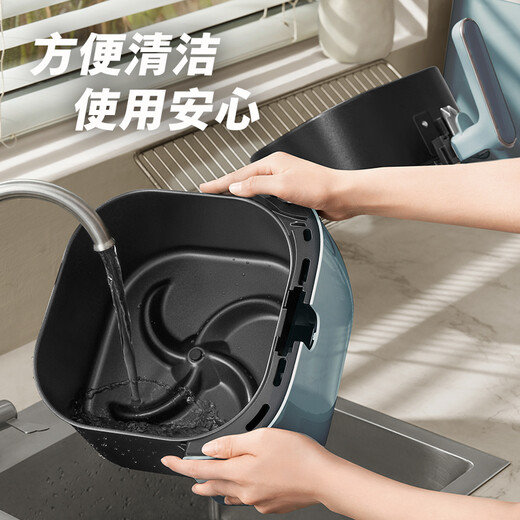Philips (PHILIPS) starfish air fryer, home 5.6L large capacity smart touch screen, multi-function fully automatic HD9257