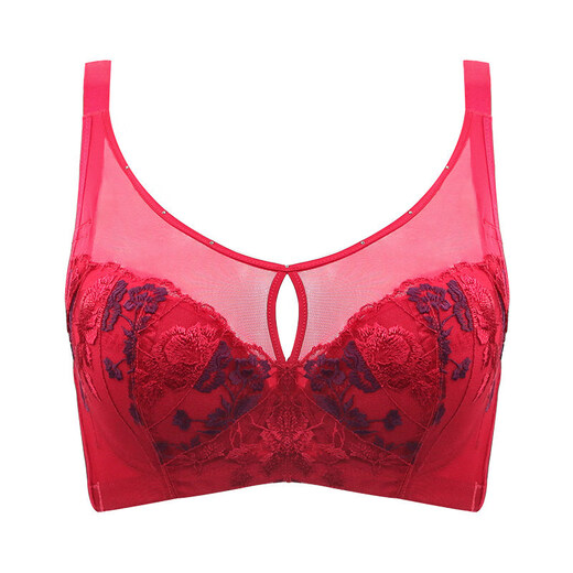 Beijiaren shoulder straps to relieve pressure and lift soft steel rings to support breasts and gather beautiful back tube top inclusive full cover thin model black 75C