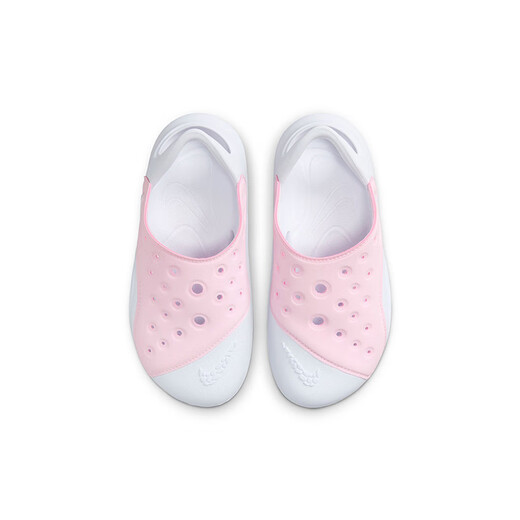 NIKE 耐克男女童夏季凉鞋AQUASWOOSH一脚蹬洞洞鞋儿童包头防撞凉鞋