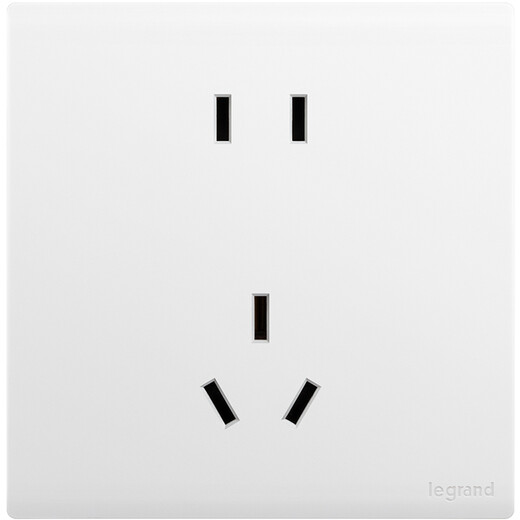 Legrand Switch Socket Panel Jianyue-Serie Keramik Weiß 86 Wall Socket 10A Fünf-Loch-Sockel