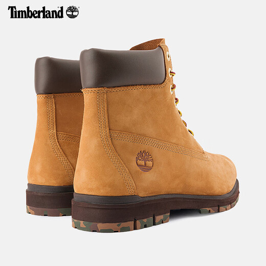 Timberland Offizielle Herrenschuhe, große gelbe Stiefel, hohe Top-Stiefel, wasserfestes Leder im Freien, große A6Fee A6Fee754/Weizenfarbe 39.5