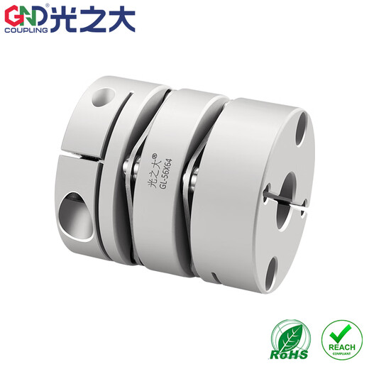 Huilid GL -Doppelmembrankupplung großer Drehmoment -Stepper -Servo -Motor -Motor -Schraubenmodul SCPW Anschluss Kopf Dual GL12159 Löcher 3 bis 5