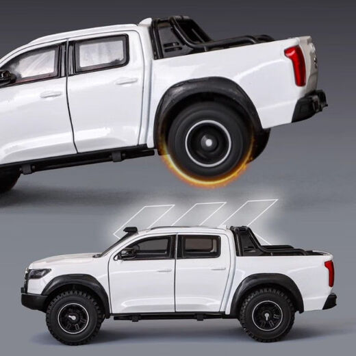 Yueyue Great Wall Cannon Modèle Grand camionnette Touet tout-terrain Modèle de voiture de véhicule hors route Simulation alliage pour enfants