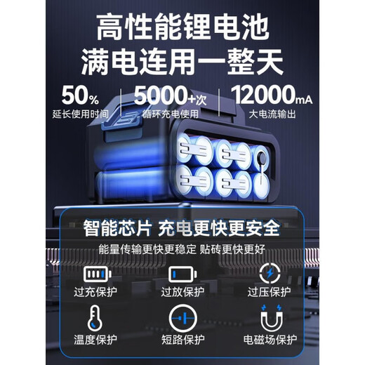 XMSJ超易平瓷砖平铺贴砖大功率振动器震动铺地砖神器墙砖电动工具 工程款1696平铺机两电一充 适用