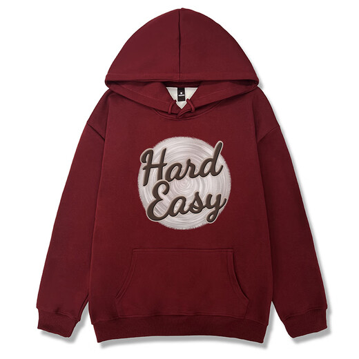 
XIAOYU 2024 autumn new hooded sweatshirt H12186 black L