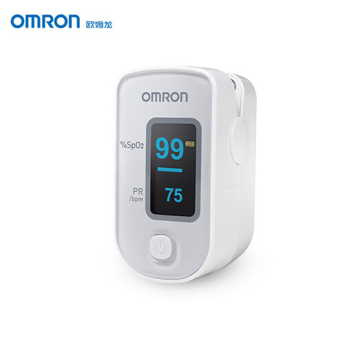 欧姆龙（OMRON）血氧仪HPO-100家用指夹式脉搏血氧饱和度脉搏检测器指脉氧 血氧仪+血压计 HPO-100+U723