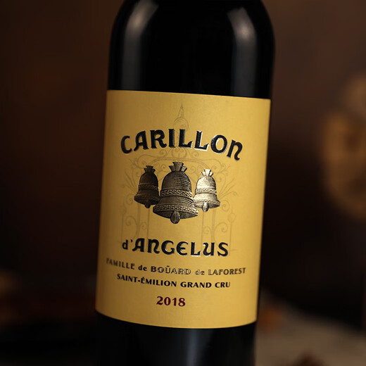 金钟（Angelus）【圣埃美隆一级A等】右岸名庄红酒小金钟副牌干红葡萄酒 洋酒 2020年副牌750ml*6支