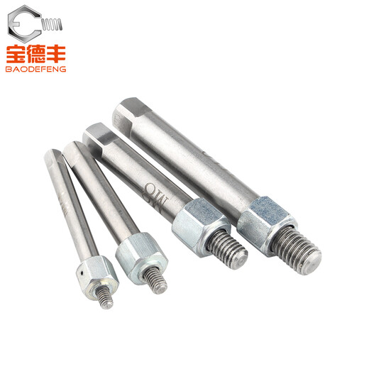 XMSJ stainless steel self-tapping thread tool carbon steel braces threaded braces sheath installation wrench protective sleeve M3X0 point 5 stainless steel