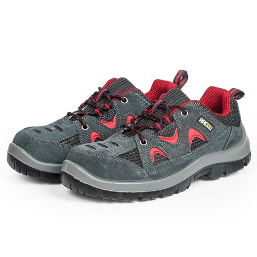 Honeywell labor protection shoes, safety shoes SP2010511, anti-smash, anti-static, anti-fur, casual red men's and women's bags 39
