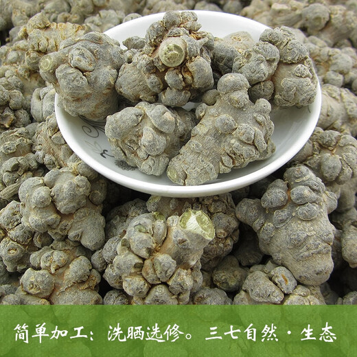 Sanqitou Authentische Yunnan Wenshan 20 Spring Sanqitou Ganze chinesische Heilmaterialien Trockenwaren, Spezialgrad Wild Field 7 neue Produkte 20 Sanqitou 250 Gramm