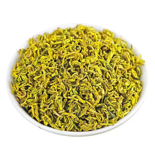 Yanhai Mid-Autumn Festival Purely Handmade Anji Golden Bud Tea 2024 New Tea Strong Fragrance Durable Soaking High Mountain Authentic White Tea Green Tea Can Anji White Tea 500g One Jin Jin is equal to 0.5 kg canned